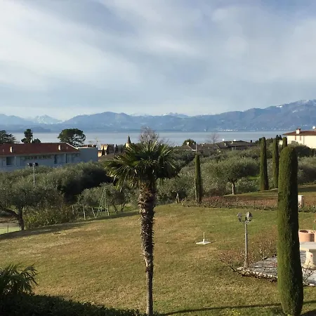 Ausblick Gardasee - Mit Seeblick, Infinity Pool, Garten Und Garage 아파트