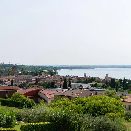 Ausblick Gardasee - Mit Seeblick, Infinity Pool, Garten Und Garage 아파트