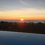 Ausblick Gardasee - Mit Seeblick, Infinity Pool, Garten Und Garage Lägenhet Lazise
