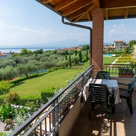 Ausblick Gardasee - Mit Seeblick, Infinity Pool, Garten Und Garage * Lazise