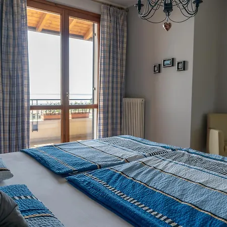 Ausblick Gardasee - Mit Seeblick, Infinity Pool, Garten Und Garage 아파트 *