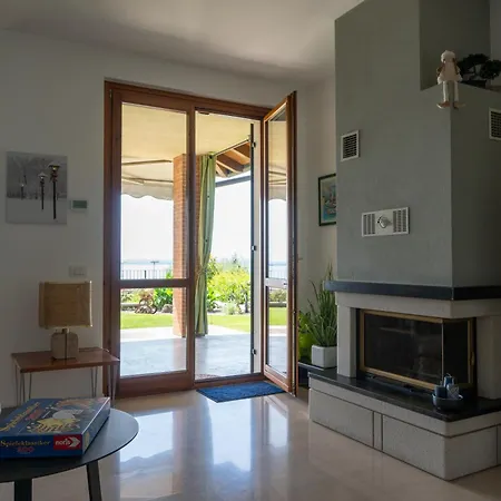 아파트 Ausblick Gardasee - Mit Seeblick, Infinity Pool, Garten Und Garage *