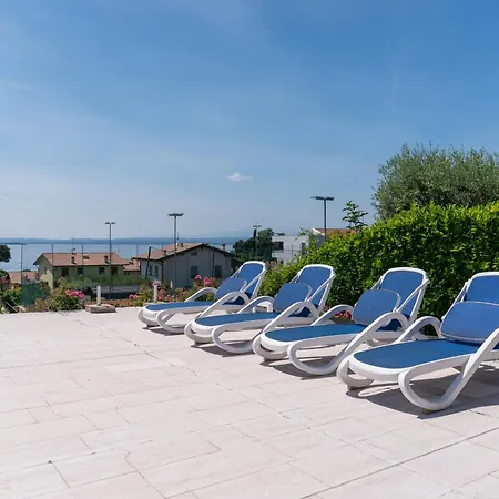 Appartement Ausblick Gardasee - Mit Seeblick, Infinity Pool, Garten Und Garage Lazise
