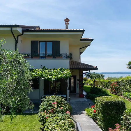 Ausblick Gardasee - Mit Seeblick, Infinity Pool, Garten Und Garage * 라찌제