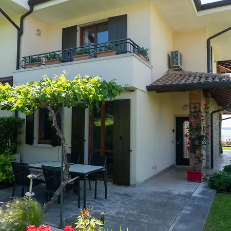 Ausblick Gardasee - Mit Seeblick, Infinity Pool, Garten Und Garage 아파트 라찌제