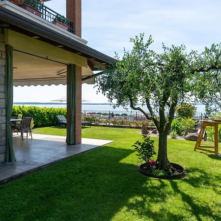 아파트 Ausblick Gardasee - Mit Seeblick, Infinity Pool, Garten Und Garage 라찌제