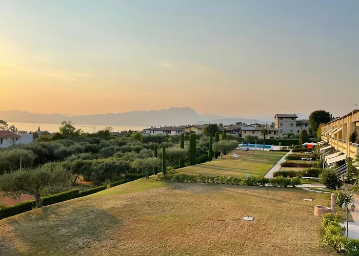 아파트 Ausblick Gardasee - Mit Seeblick, Infinity Pool, Garten Und Garage 라찌제