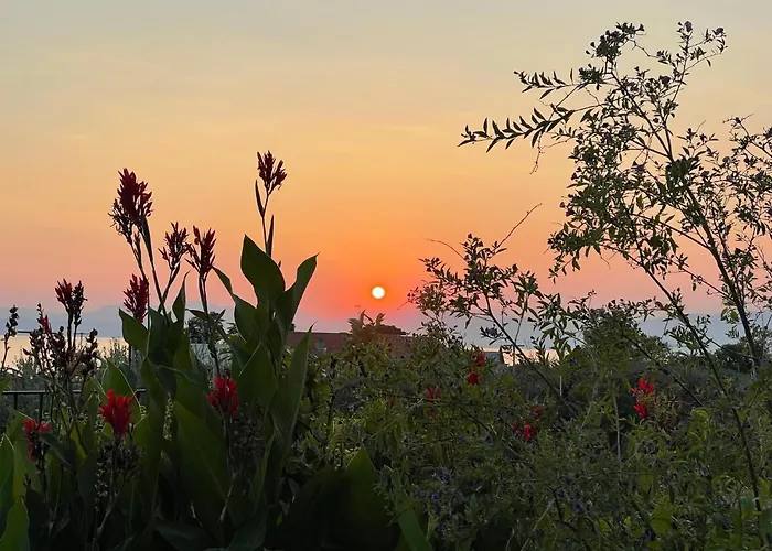 Ausblick Gardasee - Mit Seeblick, Infinity Pool, Garten Und Garage 라찌제