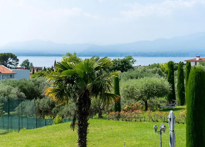 Ausblick Gardasee - Mit Seeblick, Infinity Pool, Garten Und Garage 아파트 라찌제