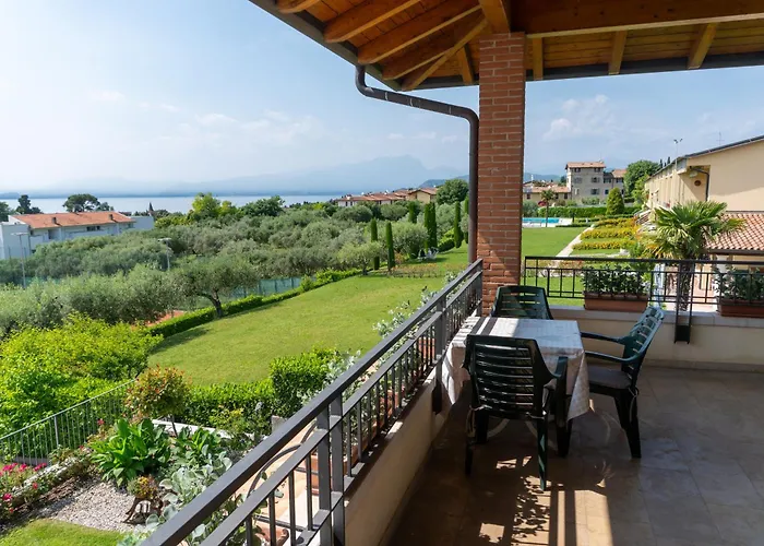 Ausblick Gardasee - Mit Seeblick, Infinity Pool, Garten Und Garage * 라찌제