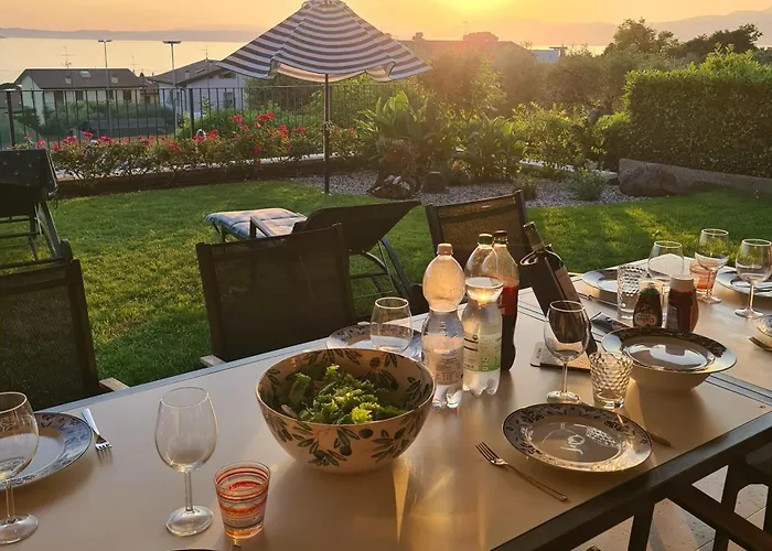 Ausblick Gardasee - Mit Seeblick, Infinity Pool, Garten Und Garage *